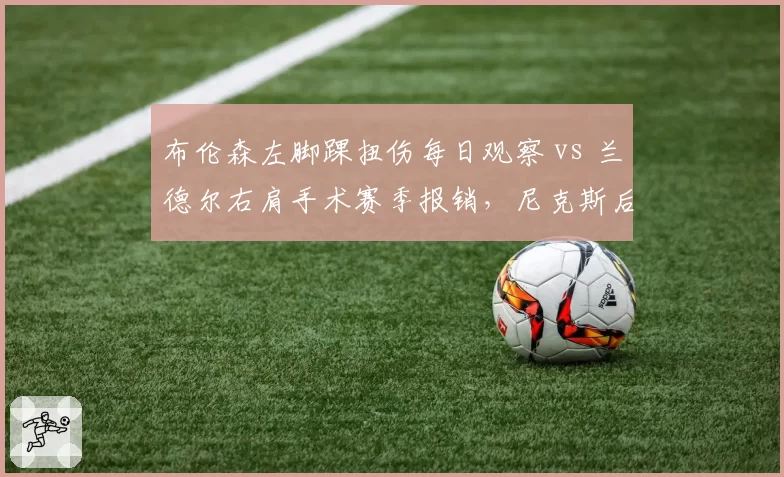 布伦森左脚踝扭伤每日观察 vs 兰德尔右肩手术赛季报销，尼克斯后场前场伤情差异